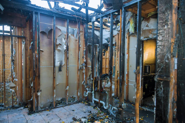 Professional Emergency Fire Cleanup technician working in Opp, AL